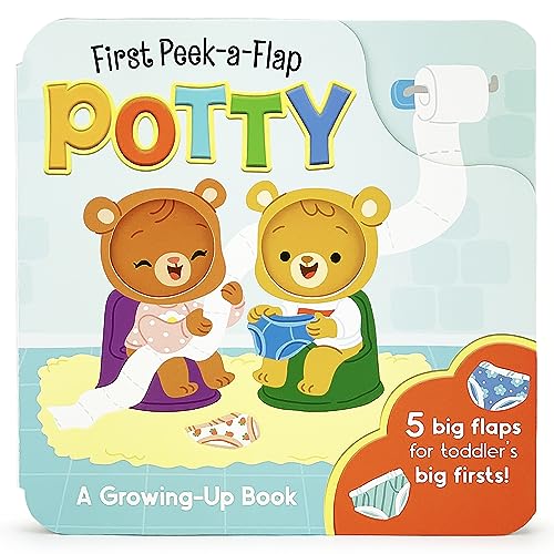 Imagen de archivo de Potty: A First Peek-A-Flap Book for Toilet Training: When You Think You Have to Go You Know It's Potty Time! a la venta por GF Books, Inc.