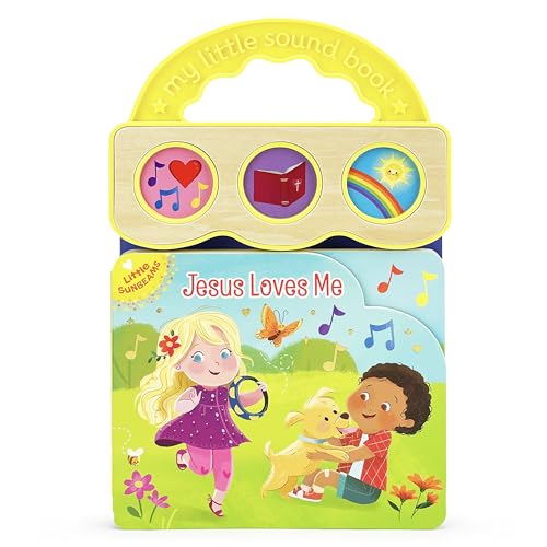 Beispielbild fr Jesus Loves Me 3-Button Sound Board Book for Babies and Toddlers, Ages 1-5 (Little Sunbeams) zum Verkauf von California Books