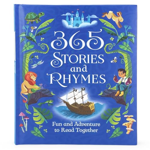 Beispielbild fr 365 Stories and Rhymes - Tales of Action and Adventures: Short Nursery Rhymes, Fairy Tales and Bedtime Collections for Little Boys and Heroes [Hardcover] Parragon Books zum Verkauf von Lakeside Books