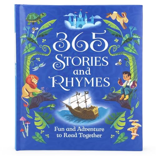 9781646389162: 365 Stories and Rhymes - Tales of Action and Adventures: Short Nursery Rhymes, Fairy Tales and Bedtime Collections for Little Boys and Heroes