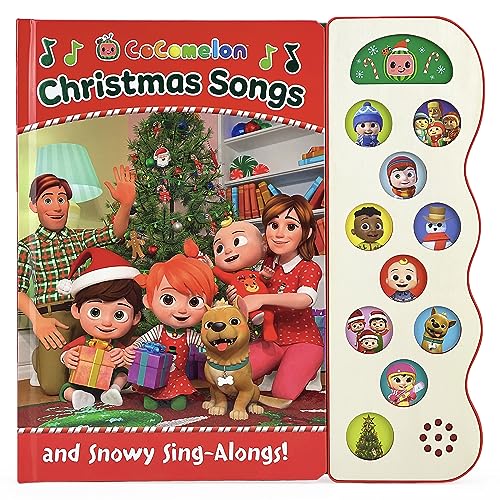 Beispielbild fr CoComelon Christmas and Snowy Sing-Along Songs, Children's Interactive Song and Sound Board Book for the Holidays (Early Bird Song Books) zum Verkauf von Dream Books Co.