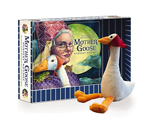 Beispielbild fr The Mother Goose Plush Gift Set: Featuring Mother Goose Classic Children's Board Book + Plush Goose Stuffed Animal Toy zum Verkauf von Half Price Books Inc.