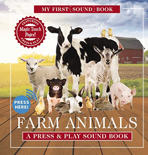 Stock image for Farm Animals: My First Sound Book : A Press and Play Sound Book for sale by Better World Books