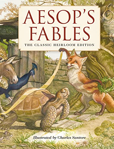 Beispielbild fr Aesop's Fables Heirloom Edition: The Classic Edition Hardcover with Slipcase and Ribbon Marker zum Verkauf von SecondSale