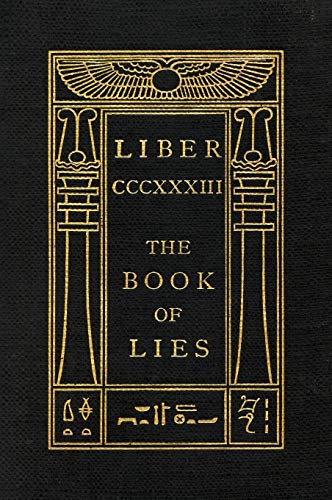 Beispielbild fr The Book of Lies: Oversized Keep Silence Edition zum Verkauf von Half Price Books Inc.