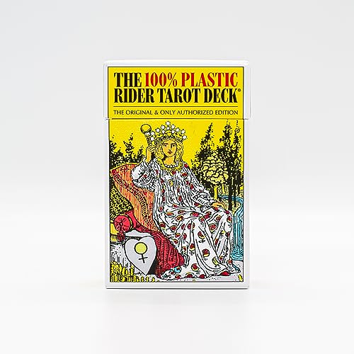 Stock image for The 100% Plastic Rider Tarot Deck for sale by Half Price Books Inc.