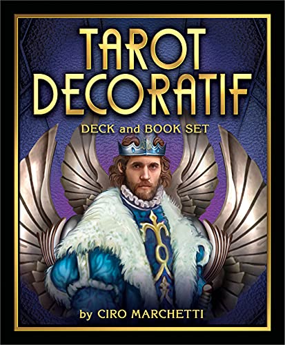 Beispielbild fr Tarot Decoratif Deck and Book Set zum Verkauf von medimops