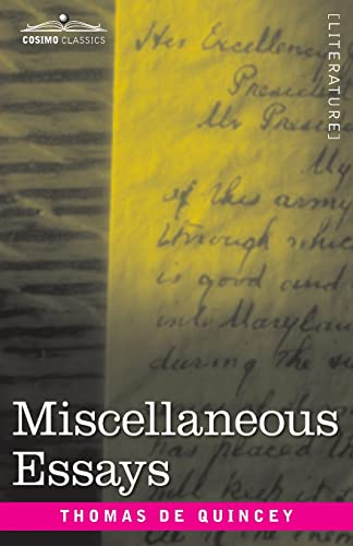 9781646795567: Miscellaneous Essays