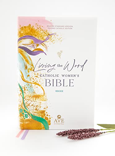 Stock image for Living the Word Catholic Womens Bible (RSV2CE, Full Color, Single Column Hardcover Journal/Notetaking, Wide Margins) for sale by Lakeside Books