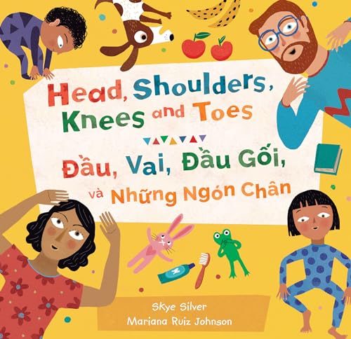 Beispielbild fr Head, Shoulders, Knees and Toes (Bilingual Vietnamese & English) (Barefoot Singalongs) (Vietnamese and English Edition) zum Verkauf von Lakeside Books