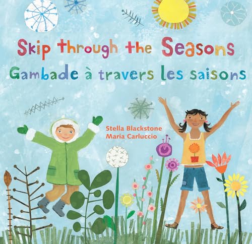 9781646865611: Skip Through the Seasons (Bilingual French & English) (French and English Edition)