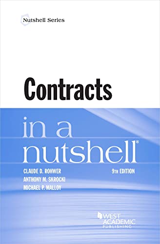 Beispielbild fr Contracts in a Nutshell zum Verkauf von Blackwell's