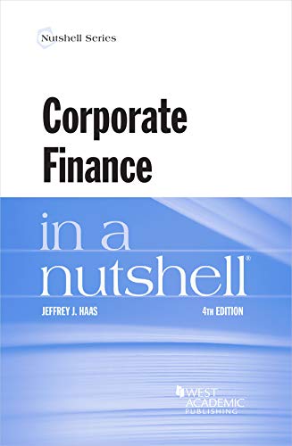 Stock image for Corporate Finance in a Nutshell (Nutshells) for sale by ThriftBooks-Atlanta