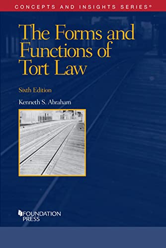 9781647083076: The Forms and Functions of Tort Law