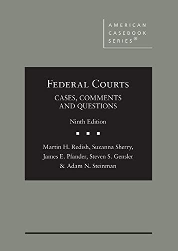 Imagen de archivo de Federal Courts: Cases, Comments and Questions (American Casebook Series) a la venta por BooksRun