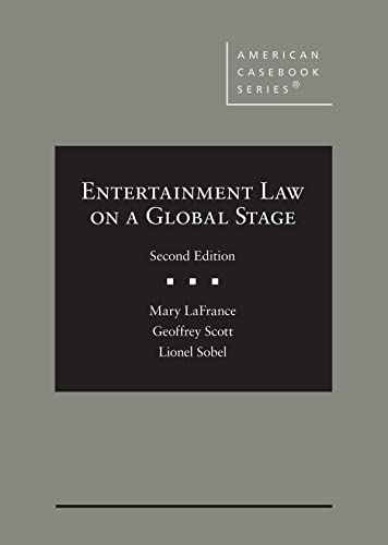 Imagen de archivo de Entertainment Law on a Global Stage (American Casebook Series) a la venta por ThriftBooks-Dallas