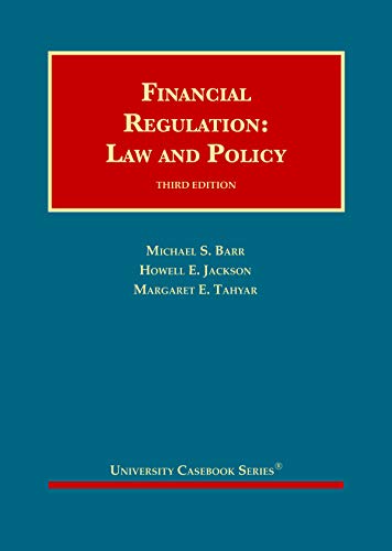 Stock image for Financial Regulation: Law and Policy (University Casebook Series) for sale by East Village Books