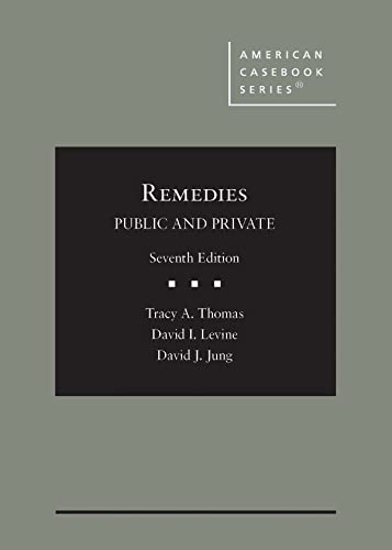 Beispielbild fr Remedies: Public and Private (American Casebook Series) zum Verkauf von BarristerBooks