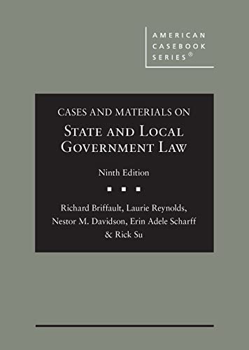 Beispielbild fr Cases and Materials on State and Local Government Law (American Casebook Series) zum Verkauf von BooksRun