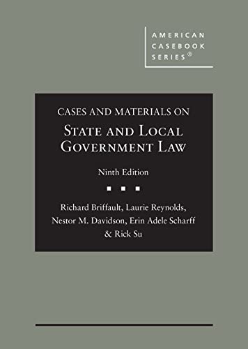 Stock image for Cases and Materials on State and Local Government Law (American Casebook Series) for sale by Textbooks_Source