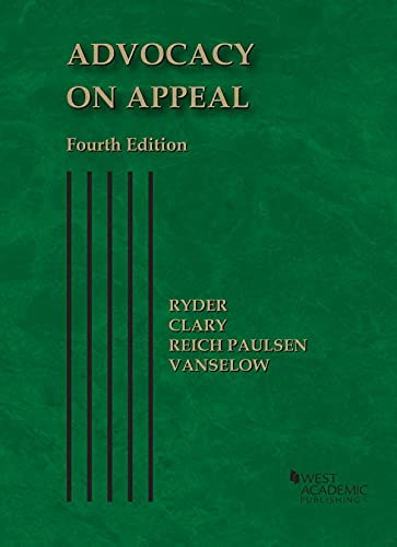 Stock image for Advocacy On Appeal 4 Revised edition for sale by GreatBookPrices