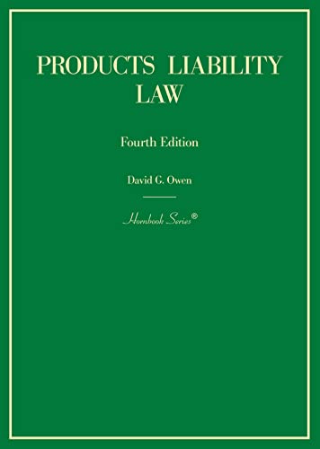 Imagen de archivo de Products Liability Law a la venta por PBShop.store US