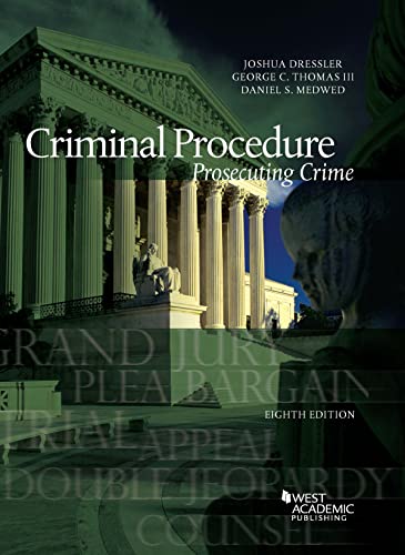 Imagen de archivo de Criminal Procedure: Prosecuting Crime (American Casebook Series) a la venta por SecondSale