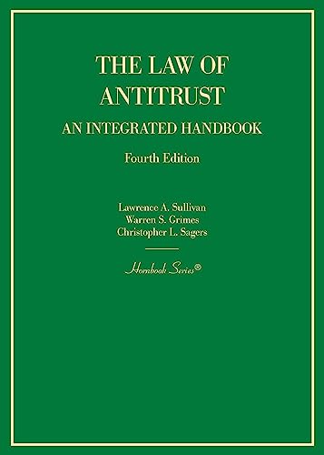 Stock image for The Law of Antitrust, An Integrated Handbook (Hornbooks) for sale by Books Unplugged