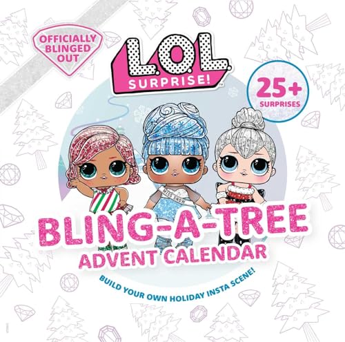 9781647221126: L.O.L. Surprise! Bling-A-Tree Advent Calendar: (LOL Surprise, Trim a Tree, Craft Kit, 25+ Surprises, L.O.L. For Girls Aged 6+)