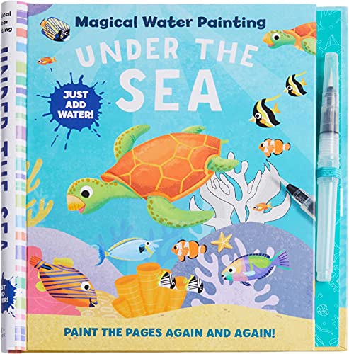 Stock image for Magical Water Painting: Under the Sea: (Art Activity Book, Books for Family Travel, Kids' Coloring Books, Magic Color and Fade) (iSeek) for sale by SecondSale