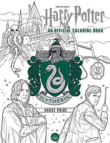 Stock image for Harry Potter: Slytherin House Pride: The Official Coloring Book: (Gifts Books for Harry Potter Fans, Adult Coloring Books) for sale by Zoom Books Company