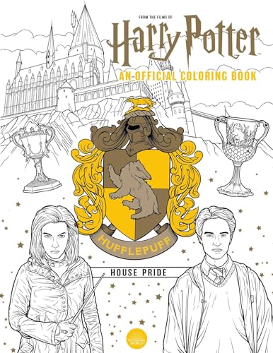 Imagen de archivo de Harry Potter: Hufflepuff House Pride: The Official Coloring Book: (Gifts Books for Harry Potter Fans, Adult Coloring Books) a la venta por Book Outpost