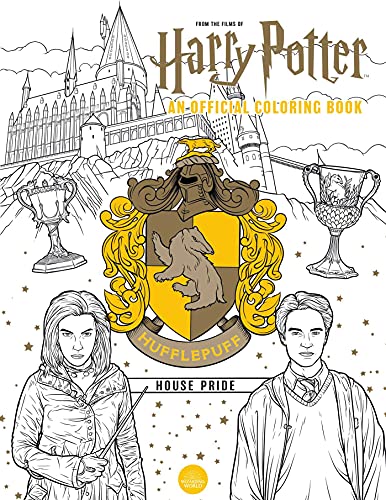 Stock image for Harry Potter: Hufflepuff House Pride: The Official Coloring Book: (Gifts Books for Harry Potter Fans, Adult Coloring Books) for sale by HPB-Movies