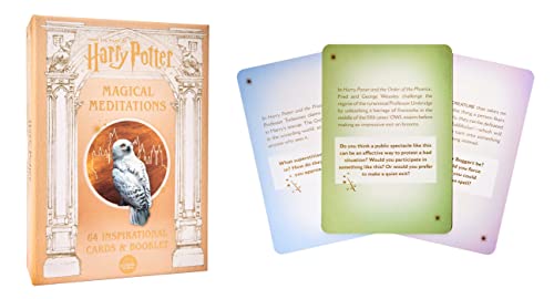 Stock image for Harry Potter: Magical Meditations: 64 Inspirational Cards Based on the Wizarding World (Harry Potter Inspiration, Gifts for Harry Potter Fans) for sale by SecondSale