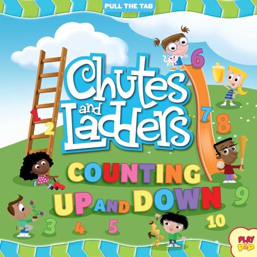 9781647225155: Chutes and Ladders: Counting Up and Down: (Hasbro Board Game Books, Preschool Math, Numbers, Pull-the-Tab Book)