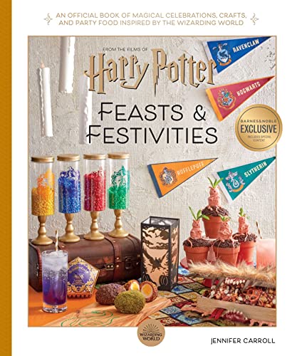 Imagen de archivo de Harry Potter: Feasts & Festivities: An Official Book of Magical Celebrations, Crafts, and Party Food Inspired by the Wizarding World a la venta por HPB Inc.