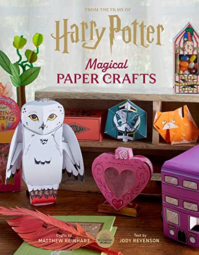 Stock image for Harry Potter: Magical Paper Crafts: 24 Official Creations Inspired by the Wizarding World (Reinhart Studios) for sale by BooksRun