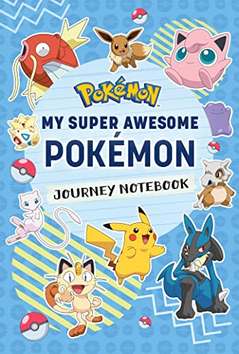 Stock image for Pokmon: My Super Awesome Pokmon Journey Notebook (Gaming) for sale by KuleliBooks