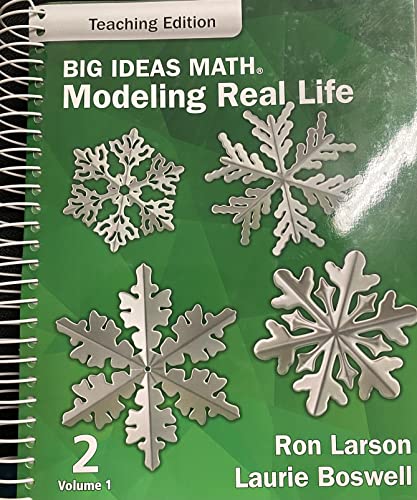 Stock image for Big Ideas Math: Modeling Real Life (2022) - Grade 2 Teaching Edition Volume 1 for sale by Walker Bookstore (Mark My Words LLC)