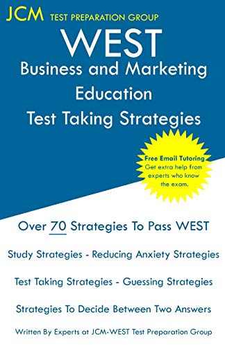 Imagen de archivo de WEST Business and Marketing Education - Test Taking Strategies a la venta por Lucky's Textbooks