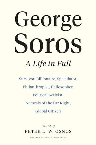 Beispielbild fr George Soros: A Life In Full zum Verkauf von BooksRun