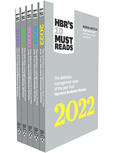 Imagen de archivo de 5 Years of Must Reads from Hbr: 2022 Edition (5 Books) Format: Paperback a la venta por INDOO