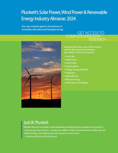 Stock image for Plunkett's Solar Power, Wind Power & Renewable Energy Industry Almanac 2024 (Paperback) for sale by Grand Eagle Retail