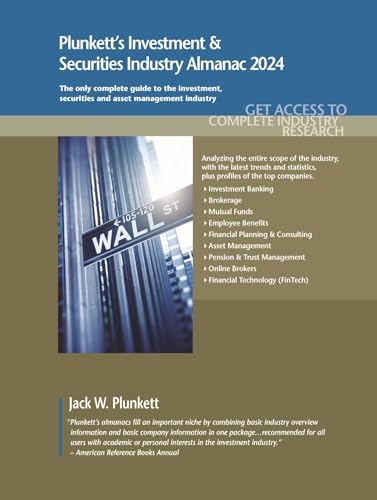 Stock image for Plunkett's Investment & Securities Industry Almanac 2024 (Paperback) for sale by AussieBookSeller