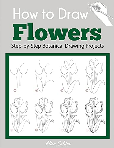 9781647901219: How to Draw Flowers: Step-by-Step Botanical Drawing Projects