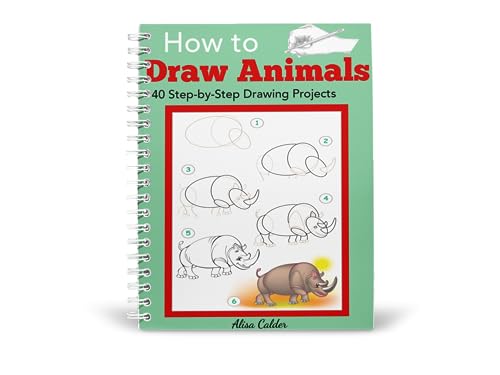 9781647903268: Comment dessiner des animaux : 40 projets de dessin tape par tape