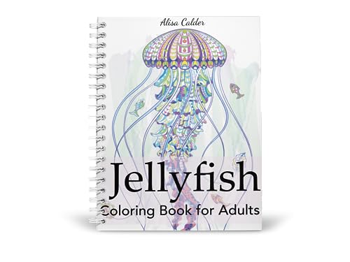 Imagen de archivo de Jellyfish Coloring Book for Adults a la venta por GF Books, Inc.