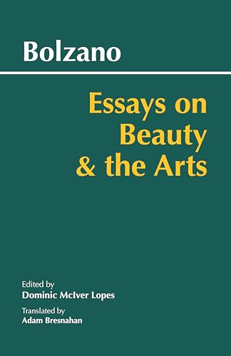 Beispielbild fr Essays on Beauty and the Arts (Hackett Classics) zum Verkauf von SecondSale