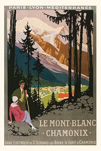Stock image for Vintage Journal Chamonix Travel Poster for sale by GreatBookPrices