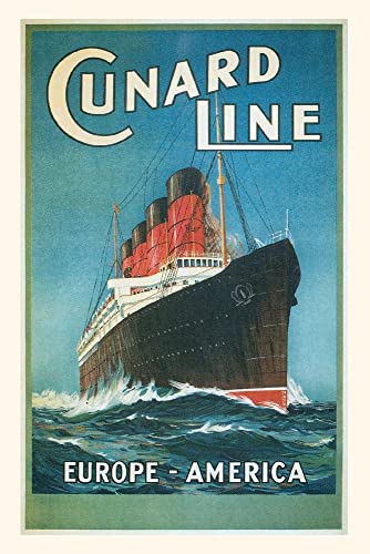 Stock image for Vintage Journal Europe-America Cunard Line Travel Poster for sale by GreatBookPrices